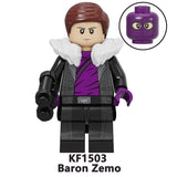 The Falcon and the Winter Soldie Anime Brick Minifigure Custom Set