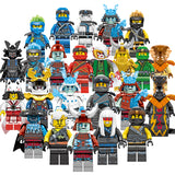 Ninjago Blizzard Samurai Minifigures Custom Toy Set