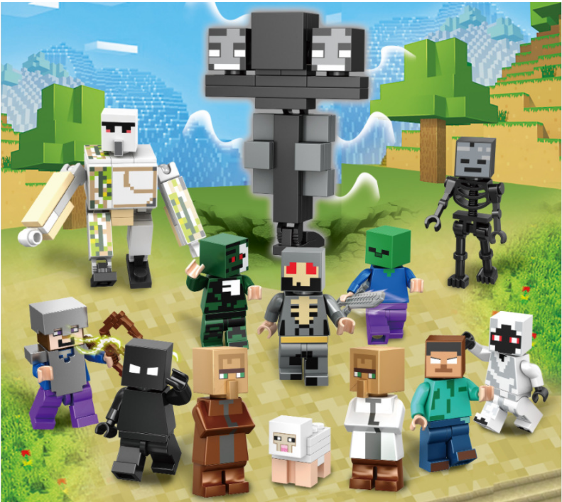 Custom minecraft minifigures 2025