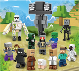 Minecraft Herobrine Brick Minifigure Custom Set