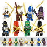 Old Man Snake Ninja King Minifigures Custom Set