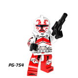 Star Wars Clone Trooper Brick Minifigure Custom Set