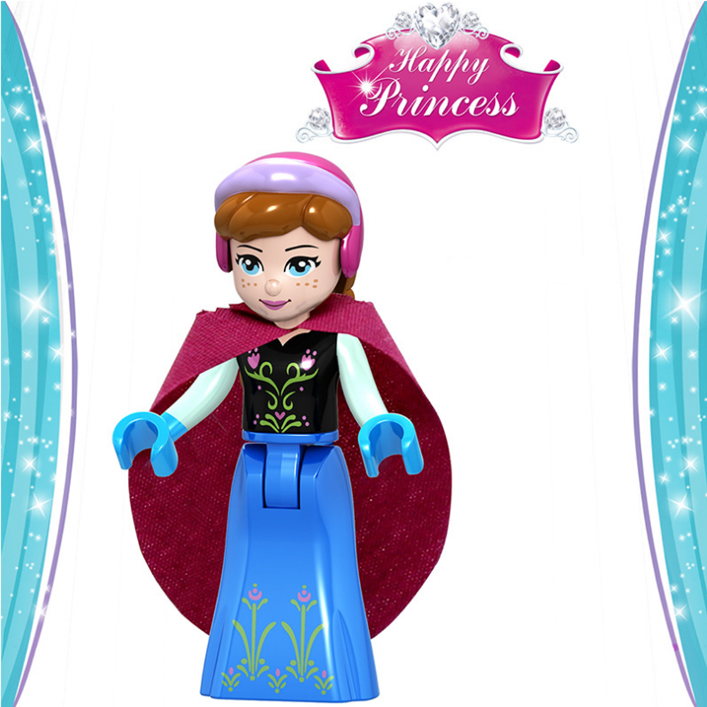 Princess Series Brick Minifigure Custom Set