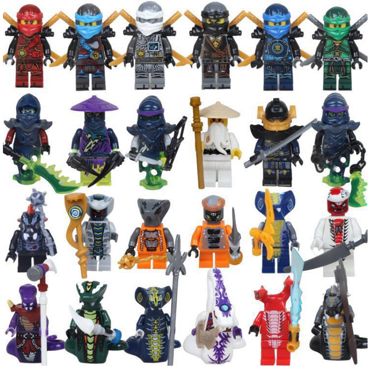 Ninjago figures deals set