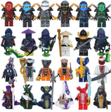 Ninjago Movie Brick Minifigure Custom Set