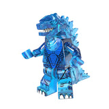 BLUE GODZILLA-Godzilla Brick Minifigure Custom Set