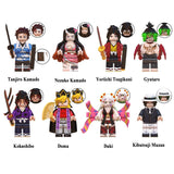 Demon Slayer Series 2 Minifigures Custom Anime Brick Toy Set