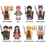 Demon Slayer Series 3 Minifigures Custom Anime Brick Toy Set