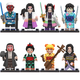Demon Slayer Series 4 Minifigures Custom Anime Brick Toy Set