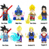Dragon Ball Series 3 Minifigures Custom Anime Brick Toy Set