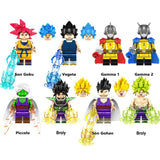 Dragon Ball Series 1 Minifigures Custom Anime Brick Toy Set