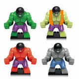 Marvel Super Hero Hulk Custom Brick Minifigures - LEGO Compatible