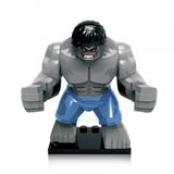 Grey_Marvel_Super_Hero_Hulk_Custom_Brick_Minifigures_LEGO_Compatible