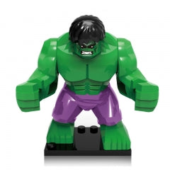 Green Marvel Super Heroes Angry Hulk minifigures set