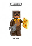 Minecraft Explorer Archer Villager Building Brick Minifigure Custom Set