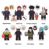 Jujutsu Kaisen Series 1 Minifigures Custom Anime Brick Toy Set