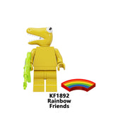 Rainbow Friends Little Blue Game Park Minifigures - 8-Piece Set