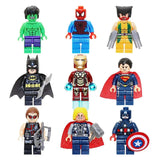 Marvel Avenger Super Heroes Brick Minifigure Custom Set