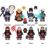 Naruto Series 3 Minifigures Custom Anime Brick Toy Set