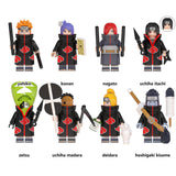 Naruto Series 5 Minifigures Custom Anime Brick Toy Set