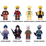 Naruto Series 1 Minifigures Custom Anime Brick Toy Set
