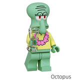 Octopus_SpongeBob_SquarePants_Brick_Minifigure_Custom_Set
