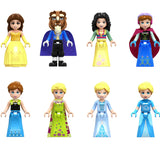 Princess Series Brick Minifigure Custom Toy Set