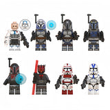 Star Wars Clone Wars Brick Minifigures Custom Set
