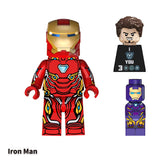 Super Heroes Minifigures Set - Spider-Man, Iron Man, Thor, Ultron - 8-Piece Building Block Collection