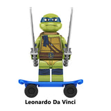 Teenage_Mutant_Ninja_Turtles_Minifigures_Custom_Set_Toys_Series_2_Leonardo_da_vinci