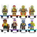 Teenage Mutant Ninja Turtles Minifigures Custom Set Toys Series 2