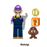 Waluigi_Mario_Party_Brick_Minifigures_Custom_Set