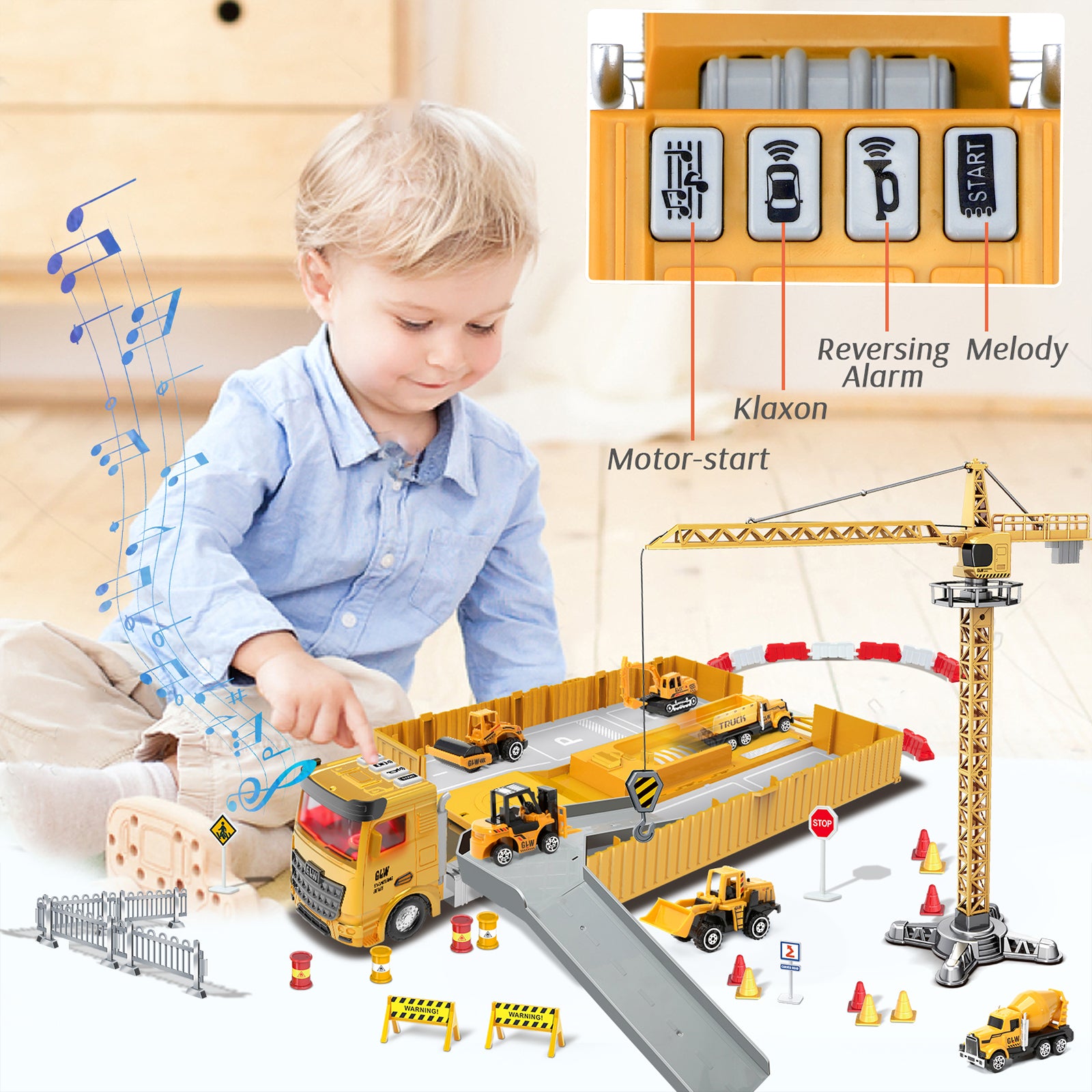 Toy Loop Construction Construction Site Toys