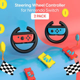 Racing Games Steering Wheel Compatible with Nintendo Switch